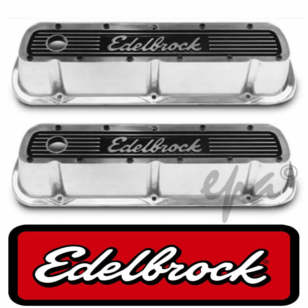 EDELBROCK ELITE SERIES VALVE ROCKER COVERS FORD WINDSOR 289 302 351