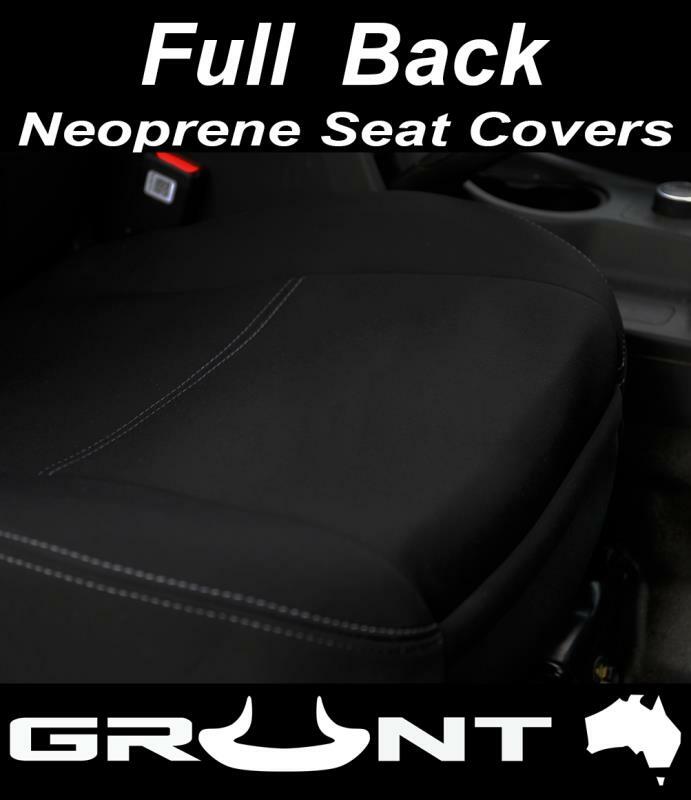 STANDARD Front & REAR Seat Covers for Mazda BT-50 (MBT11-HB+R) - Dingo  Trails