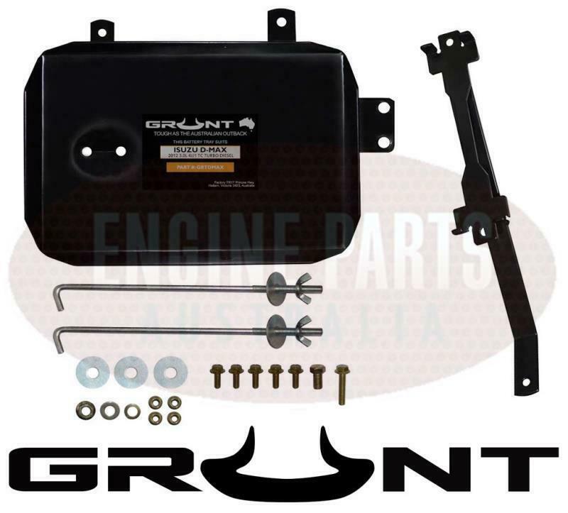 GRUNT DUAL BATTERY TRAY KIT ISUZU DMAX & MUX 20122017 DMAX TURBO