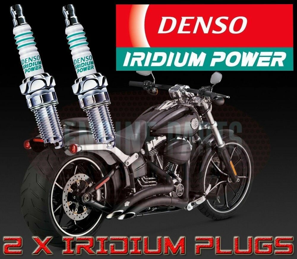 HarleyDavidson Softail Dyna Fat Boy Denso Iridium Power Performance Spark Plugs eBay