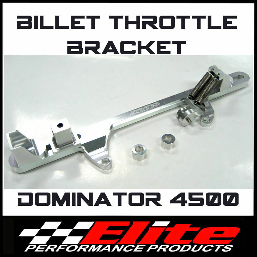 ELITE HOLLEY / DEMON 4500 DOMINATOR BILLET ALLOY THROTTLE CABLE BRACKET