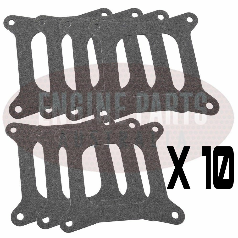Holley HOLLEY SQUARE BORE 4 HOLE GASKET FOR HOLLEY BARRY GRANT & EDELBROCK CARBS x1 