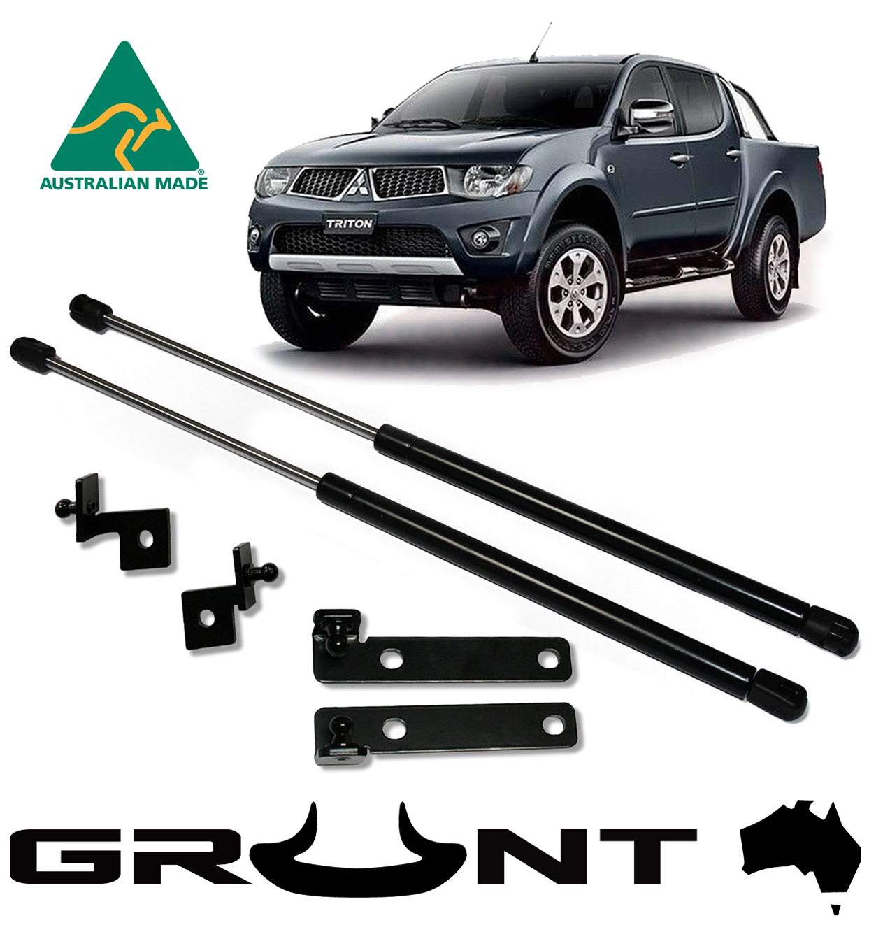 Grunt 4x4 gas strut conversion kit for Mitsubishi Triton ML MN