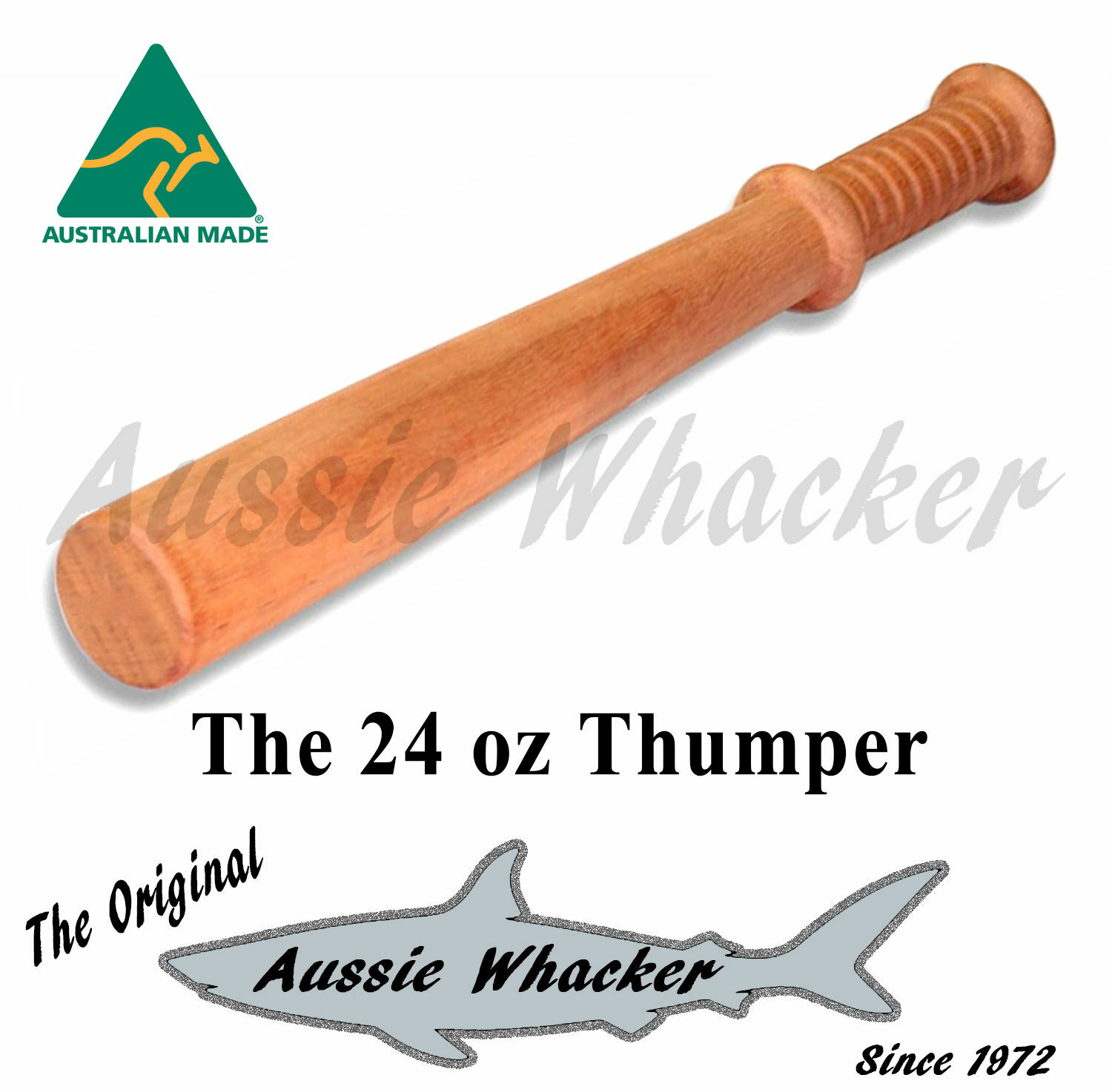 Original Aussie Whacker Fish Bat Baton Donger Thumper Club Game Shark