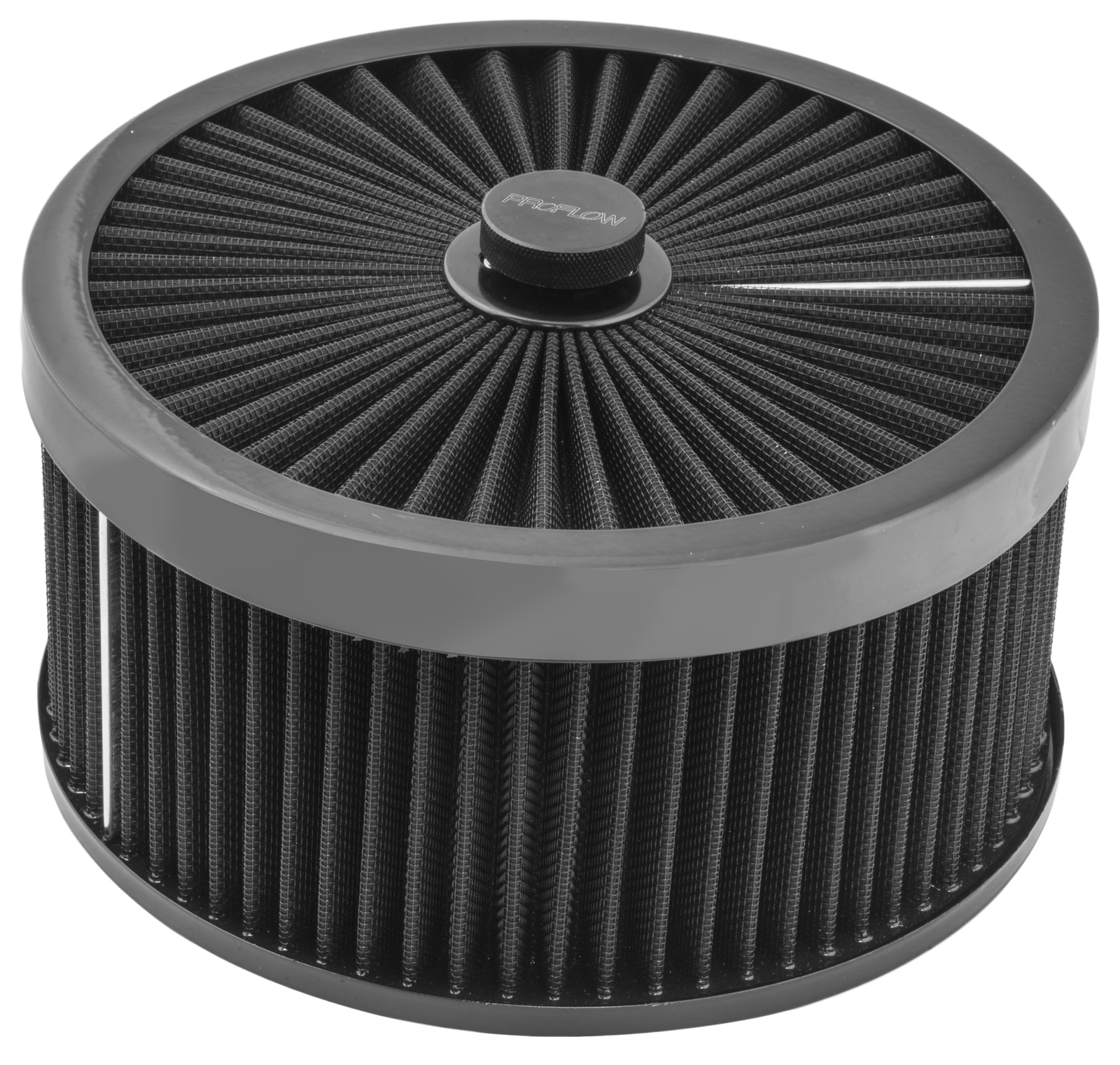 Proflow Black Pod Style Air Filter – 130mm High, 76mm Neck – PFEAF-13076B