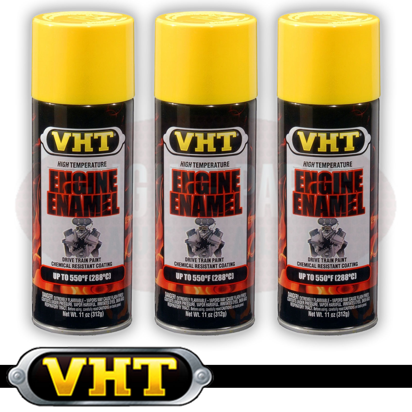 Vht High Temperature Spray Paint Engine Metallic Black Pearl X4 Starter