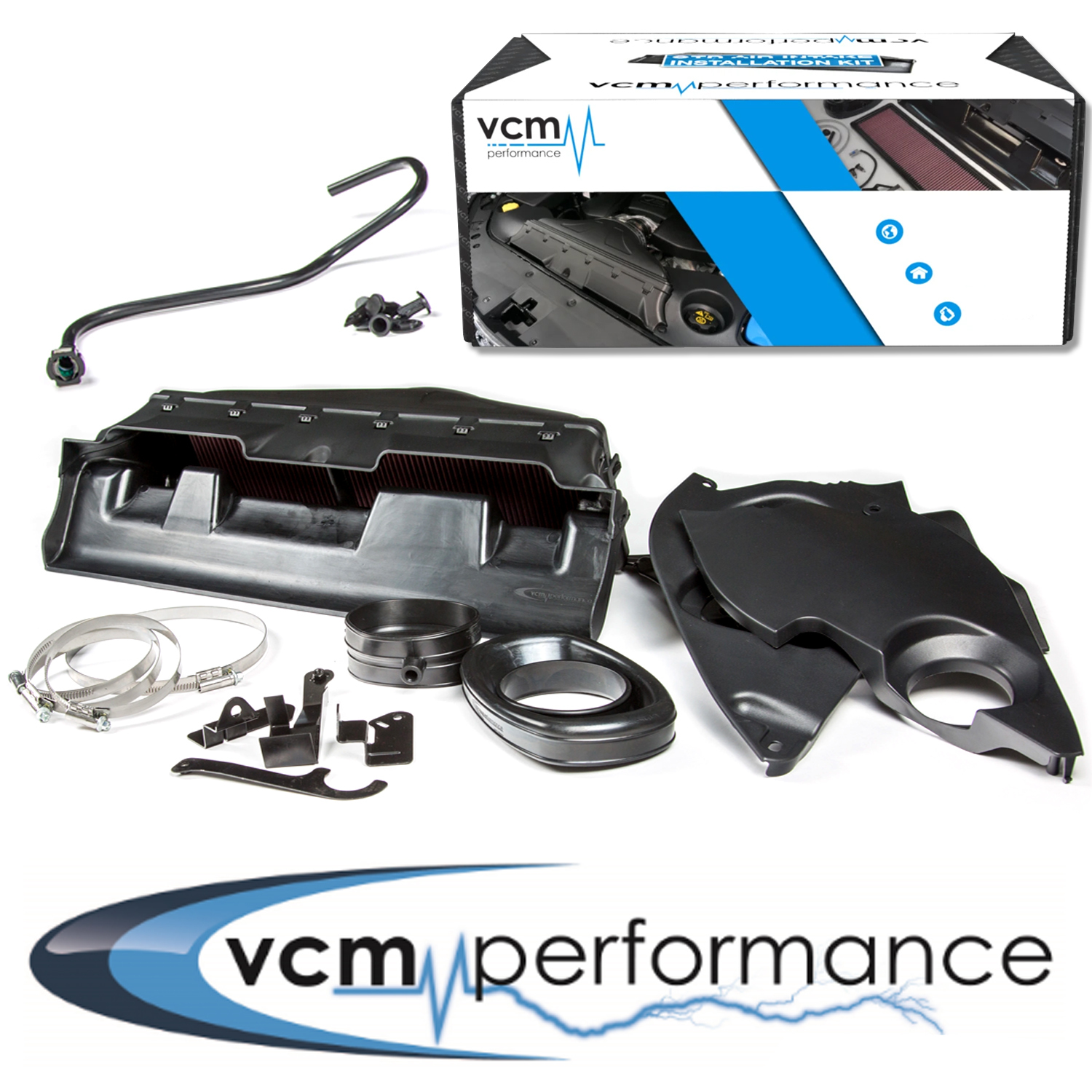 VCM OTR Cold Air Intake Bundle Kit For Holden Commodore VE L77 6L V8 MY12-MY12.5