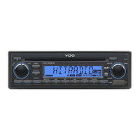 VDO car stereo head unit MP3 RDS Bluetooth tuner 24v 4x41w w/USB 101.265
