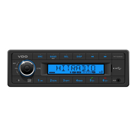 VDO car stereo head unit RDS tuner 12v 4x41w w/USB and Aux 101.270