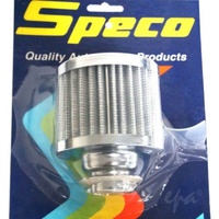 Speco Chrome Twist In Oil Cap Breather Filter 101924