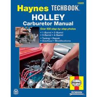 Haynes Weber Carburetor Techbook Manual 1BBL 2BBL 3BBL 4BBL tuning repair overhaul & modifications 10225