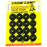 Crow Cams Valve Spring Retainer Chromoly 8mm Stem 1.378in. Total Dia. Std Height 7deg. Locks 16 Pair 10709-16