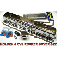 Speco Chrome rocker cover set for Holden 161 173 186 202 6Cyl