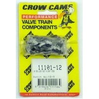 Crow Cams Valve Locks Collets Single Groove Machiene 6/8 Cyl Set .343in. Stem -.50in. Height 10deg. Taper 12 Pair 11101-12
