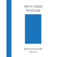 SAAS Pinstripe Solid Medium Blue 9mm X 10 Metres 11304