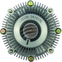 Dayco Fan Clutch bolt-on for Daihatsu Delta 1989 - 12/2002 3.7 4 8 OHV DIESEL NARROW CAB 2500kg 3000kg 14B