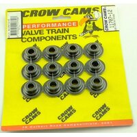 Crow Cams Valve Spring Retainer Chromoly .343in. Stem 1.245in. Total Dia. Std Height 7deg. Locks 12 Pair 11707-12