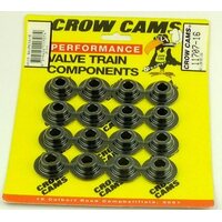 Crow Cams Valve Spring Retainer Chromoly .343in. Stem 1.245in. Total Dia. Std Height 7deg. Locks 16 Pair 11707-16