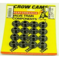 Crow Cams Valve Spring Retainer Chromoly .343in. Stem 1.245in. Total Dia. Std Height 7deg. Locks 16 Pair 11707-16