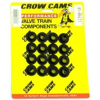 Crow Cams Valve Spring Retainer Chromoly .343in. Stem 1.015" Total Dia. Std Height 7deg. Locks 16 Pair 11709-16