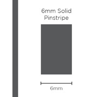 SAAS Pinstripe Solid Charcoal 6mm X 10 Metres 1208