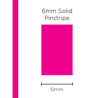 SAAS Pinstripe Solid Pink 6mm X 10 Metres 1211