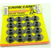 Crow Cams Valve Spring Retainer Chromoly .343in. -.375in. Stem 1.395in. Total Dia. Std Height 7deg. Locks 16 Pair 12700-16
