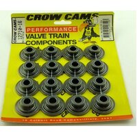 Crow Cams Valve Spring Retainer Chromoly .343in. -.375in. Stem 1.395in. Total Dia. +..100in. Height 7deg. Locks 16 Pair 12710-16