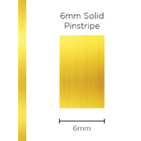 SAAS Pinstripe Solid Gold Mylar 6mm X 10 Metres 1298