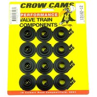 Crow Cams Valve Spring Retainer Chromoly .312in. -.375in. Stem 1.490" Total Dia. +..100in. Height 10deg. Locks 12 Pair 13102-12