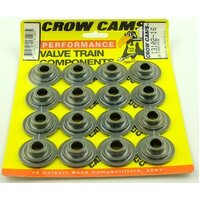 Crow Cams Valve Spring Retainer Chromoly .312in. -.375in. Stem 1.490" Total Dia. +..100in. Height 10deg. Locks 16 Pair 13102-16