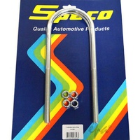 Speco 7/16" lowering block suspension U-Bolts & Nyloc Nuts 235mm long x 82mm ID 131551