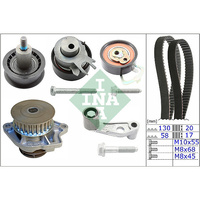 INA Timing Belt Kit w/ Water Pump for Volkswagen Polo 9N 1.4L BBZ 03-05