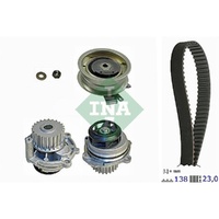 INA Timing Belt Kit w/ Water Pump for Audi A4 B5 1.6L ALZ 00-00