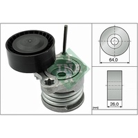 INA Belt Tensioner for BMW 1 3 3 Touring N47 D20 A 04-13