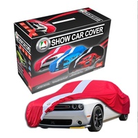 Autotecnica Softline Indoor Show Car Cover Medium Red Up To 4.5m 2/192R