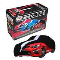 Autotecnica Softline Indoor Show Car Cover Large Black Up To 5.5m 2/198BK
