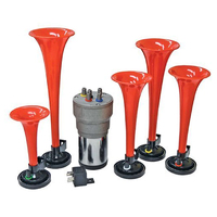 Autotecnica La Cucaracha 5 Trumpet Musical Air Horns 12V Car Truck Boat