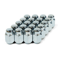 SAAS Wheel Nut Acorn Taper 1/2 Chrome 35mm set of 20 23521B