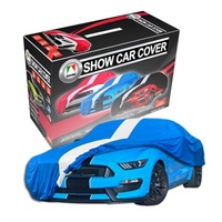Indoor Non Scratch Show Car Cover for LC LJ Torana 4 Door Softline Blue
