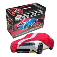 Indoor Non Scratch Show Car Cover for HK HT HG Holden Softline Red