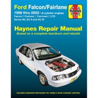 Haynes workshop manual book for Ford Falcon Fairlane AU 1 2 3 6-cyl 1998-2002 36733