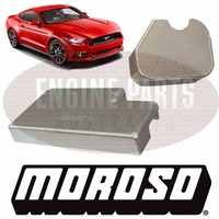 Moroso Fabricated Aluminium Fuse Box & Brake Cover 2015 2016 2017 Ford Mustang