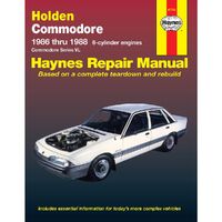 Haynes workshop manual book for Holden Commodore VL & Calais 3.0 RB30 1986-1988 41741