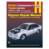 Haynes workshop manual book for Holden Commodore VN VP VQ VR VS 1988-1996 V6 V8 41742