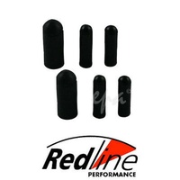 Redline Performance Holley Rubber Block Off Caps Mixed Sizes 6 Pack 5-145