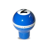 Autotecnica Billiard Series Number 2 Ball Blue Manual Gear Stick Shifter Knob 0502