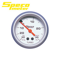 Speco Sports Series Mechanical Boost Vaccuum Gauge 2" 30 PSI 524-04