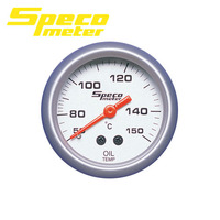 Speco Sports Series Mechanical Oil Temperature Gauge 2" 50-150 Degrees 524-15