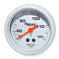 Speco Mechanical water temperature gauge 40-120c 52mm 2" silver 524-24